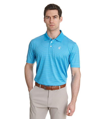 Pdraig Harrington Narrow Stripe Polo Shirt